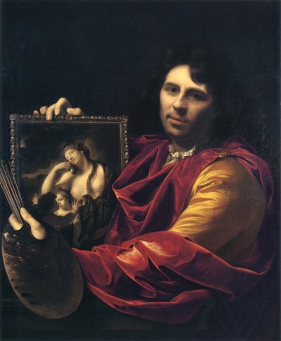 Self-Portrait with Wife and Daughter by Adriaan van der Werff